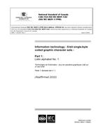 CAN/CSA-ISO/IEC 8859-1-02 (R2015)