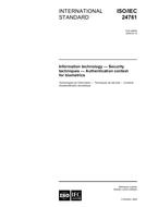 ISO/IEC 24761:2009