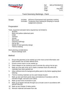 NR NR/L3/TRK/002/F23 ISSUE 2