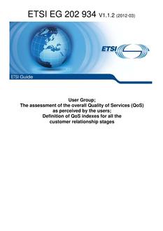 ETSI EG 202 934