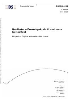 DANSK DS/ISO 4164