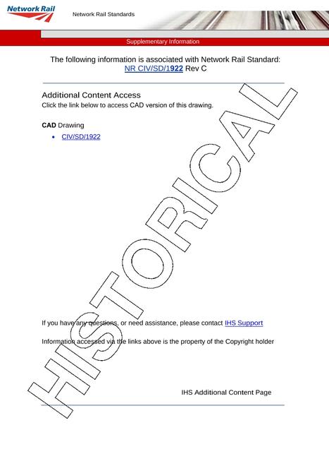 NR NR/CIV/SD/1922 ISSUE C