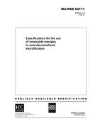IEC/PAS 62111 Ed. 1.0 en:1999