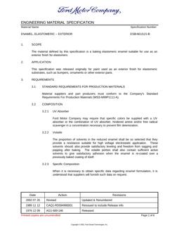 FORD ESB-M2J121-B