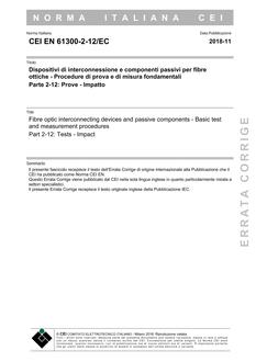 CEI EN 61300-2-12