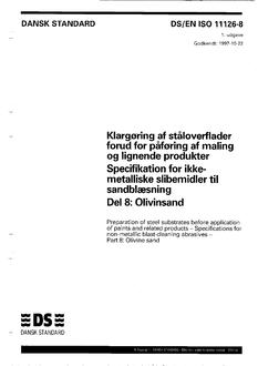 DANSK DS/EN ISO 11126-8