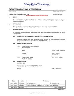 FORD WSS-M1H732-B