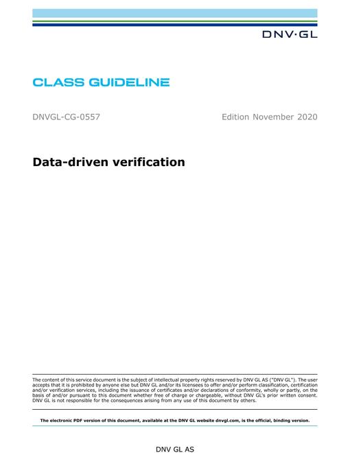 DNV DNVGL-CG-0557