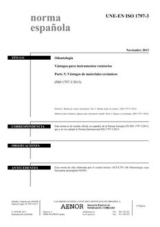 AENOR UNE-EN ISO 1797-3