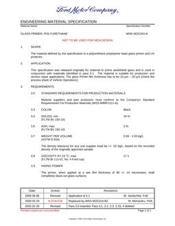 FORD WSK-M2G343-A