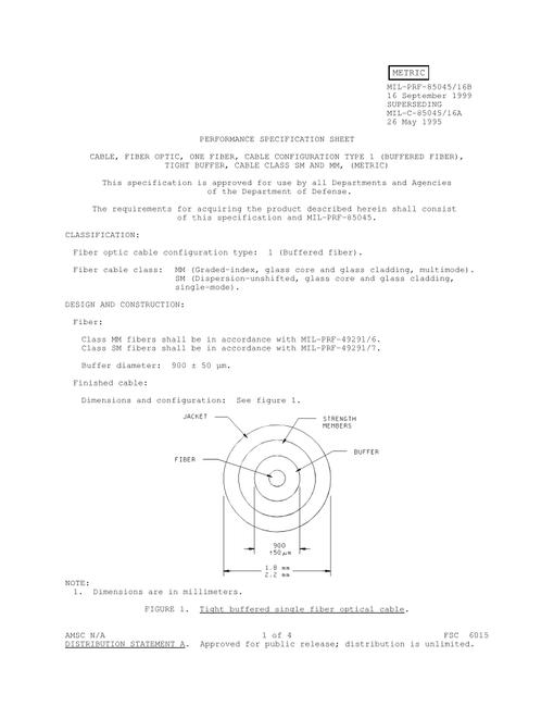 MIL MIL-PRF-85045/16B