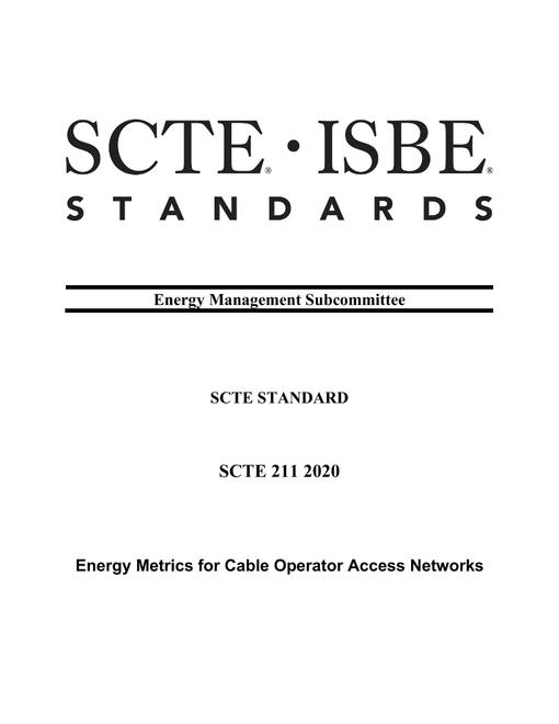 SCTE 211 2020