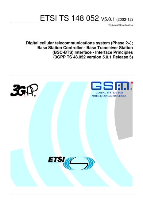 ETSI TS 148 052
