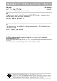 CEI EN IEC 62604-1