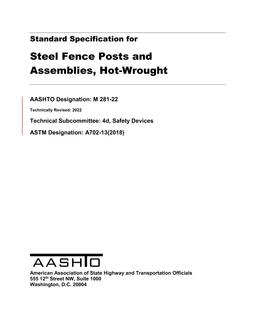 AASHTO M 281-22