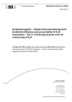 DANSK DS/ISO/TS 20131-2
