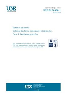 AENOR UNE-EN 50398-1