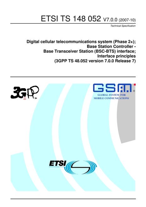 ETSI TS 148 052