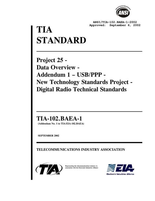 TIA ANSI/TIA-102.BAEA-1