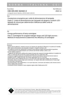 CEI EN IEC 62442-3
