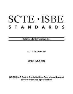 SCTE 262-3 2020