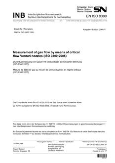 SNV SN EN ISO 9300