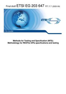 ETSI EG 203 647