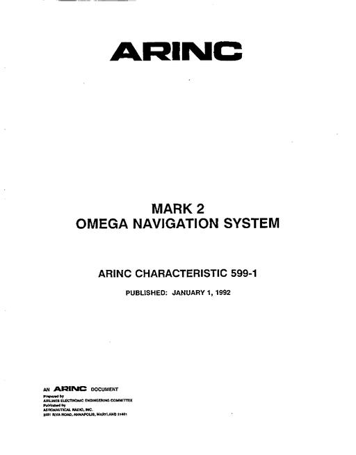 ARINC 599-1