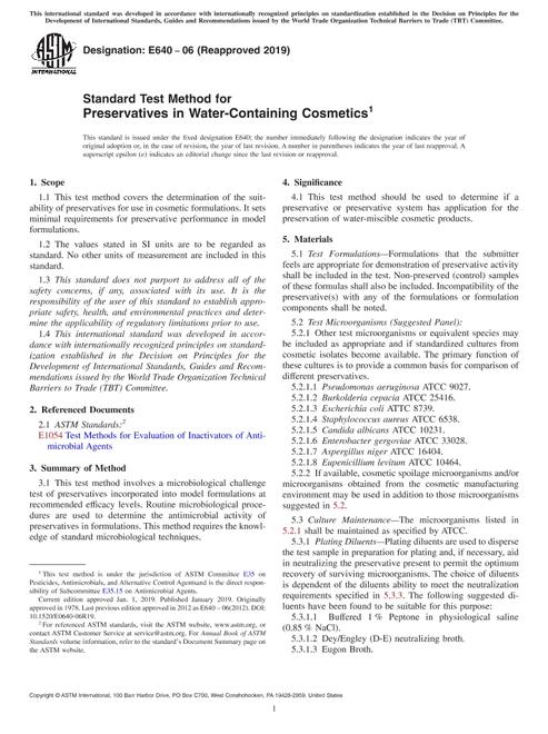 ASTM E640-06(2019)