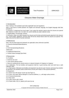 GMW GMW14523 + SUPPLEMENT(S)