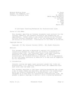 IETF RFC 3077