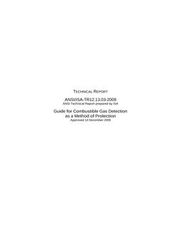 ISA TR12.13.03