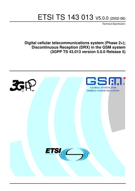 ETSI TS 143 013