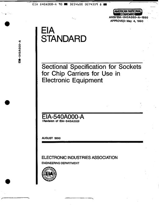 ECIA 540A000-A