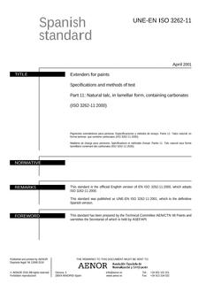 AENOR UNE-EN ISO 3262-11