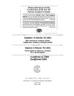 CAN/CSA E79-5A-95 (R2000)