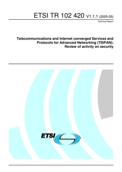 ETSI TR 102 420