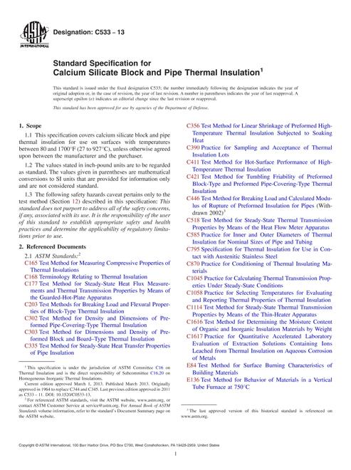 ASTM C533-13