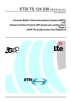 ETSI TS 124 238