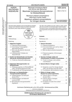 VDI VDI 2310 BLATT 12