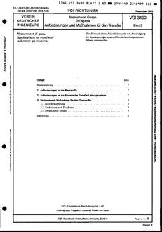 VDI VDI 3490 BLATT 3