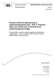 DANSK DS/EN 60939-3/AC