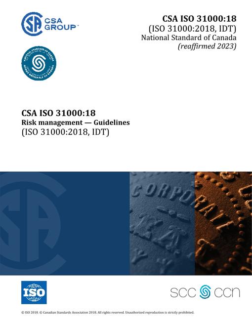 CAN/CSA-ISO 31000:18 (R2023)