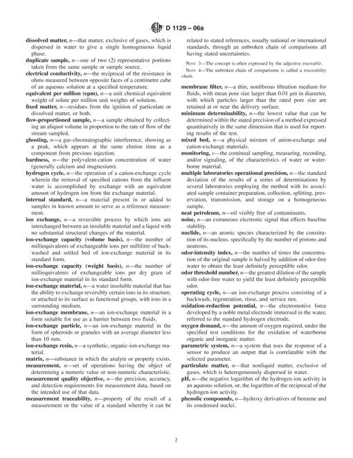 ASTM D1129-06a