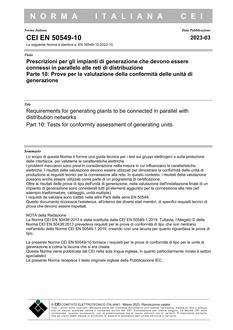CEI EN 50549-10