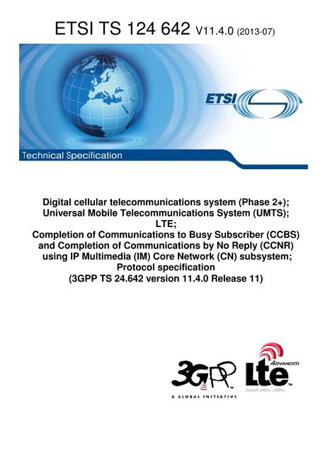 ETSI TS 124 642