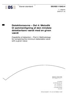 DANSK DS/ISO 11843-4