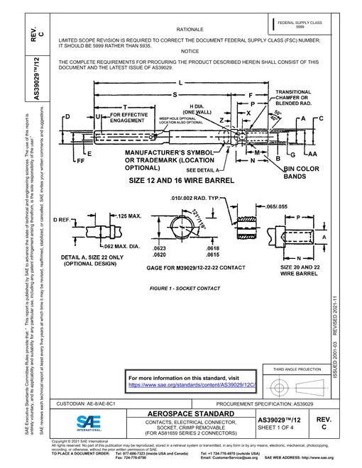 SAE AS39029/12C
