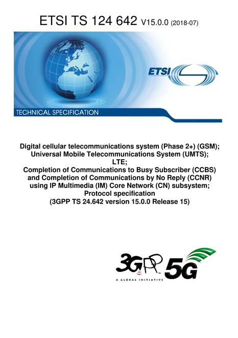 ETSI TS 124 642