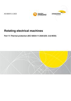 AS 60034.11:2023
